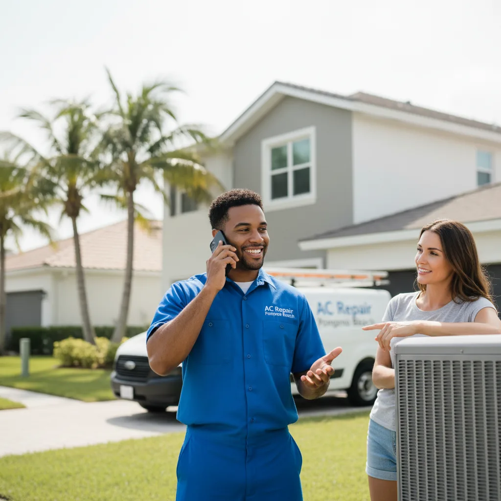AC Repair Pompano Beach customer support in Keyport